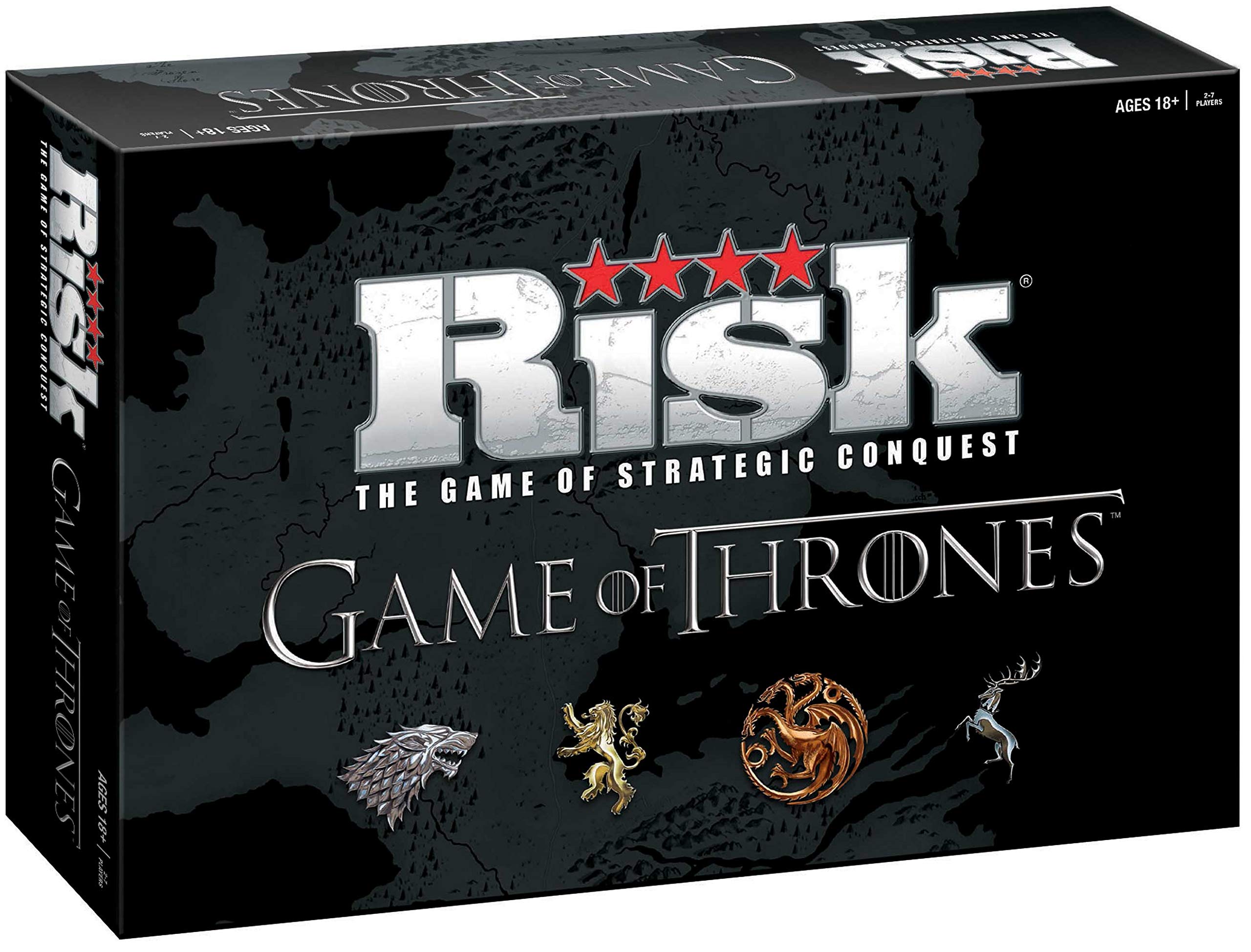 USAOPOLY Risk Game of Thrones Strategy Board Game |for Game of Thrones Fans | Official Merchandise | Based on The TV Show on HBO | Themed Game