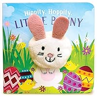 Hippity, Hoppity, Little Bunny - Finger Puppet Board Book for Easter Basket Gifts or Stuffer Ages 0-3 Hippity, Hoppity, Little Bunny - Finger Puppet Board Book for Easter Basket Gifts or Stuffer Ages 0-3 Board book