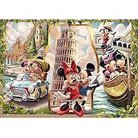 Ravensburger Disney Mickey Mouse: Vacation Mickey and Minnie 1000 Piece Jigsaw Puzzle for Adults - Every Piece is Unique, Softclick Technology Means Pieces Fit Together Perfectly