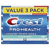 Pro-Health Smooth Formula Toothpaste, Clean Mint, 4.6 oz, Pack of 3 (Packaging May Vary)