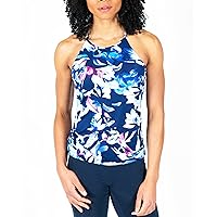 Spalding Women's Active Shirred Side Tank Top, Regular and Plus Size