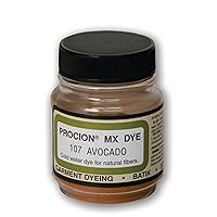 Jacquard Procion Mx Dye - Undisputed King of Tie Dye Powder - Avocado - 2/3 Oz - Cold Water Fiber Reactive Dye Made in USA