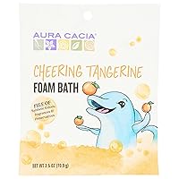 Aura Cacia, Bath Foam Cheering Kids, 2.5 Ounce
