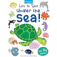 Little Hippo Books Lots to Spot Under the Sea Children's Sticker Book | Children's Activity Books | Educational Children's Book | Early Learning and Reading Skills