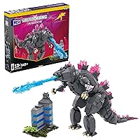Mega Godzilla x Kong: The New Empire Building Set, Godzilla Action Figure with 543 Pieces and Accessories, Build & Display Toy for Adult Collectors