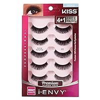 KISS I ENVY Multi Pack Eyelashes Juicy Volume 01 KPEM12