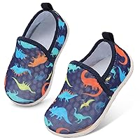 Lefflow Toddler Slippers Boys Girls House Shoes Slip on Baby Sock Shoes Lightweight Outdoor Walking Shoes