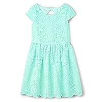 The Children's Place unisex baby Mommy And Me Lace Dress