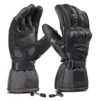 Winter Warm Rechargeable Heated Gloves For Motorcycle, Ski, Snowboard Hiking Riding Camping Hiking Hunting Men And Women Gloves
