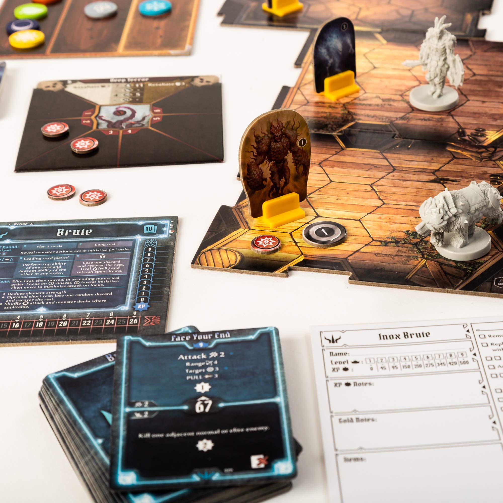 Cephalofair Games: Gloomhaven, Award-Winning Strategy Board Game, For 1 to 4 Players, 60 to 120 Minute Play Time, For Ages 14 and up