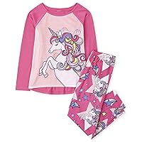 The Children's Place Girls Long Sleeve 2 Piece Pajamas