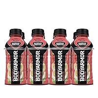 BODYARMOR Sports Drink Sports Beverage, Strawberry Banana, Coconut Water Hydration, Natural Flavors With Vitamins, Potassium-Packed Electrolytes, Perfect For Athletes, 12 Fl Oz (Pack of 8)