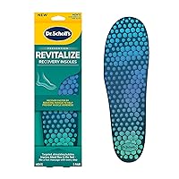 Dr. Scholl's ® Revitalize Recovery Insole Orthotics, Improve Recovery Fast, Reduce Fatigue, Stress, Soreness, Trim to Fit Inserts for Any Shoes, Athletic, Running, Slippers, Casual, Women 6-10, 1 Pair