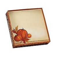 X&O Paper Goods Deluxe Place Card, Harvest Blessings, X-Large, Set of 10