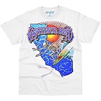 Liquid Blue Men's Standard Grateful Dead California Surfer T-Shirt