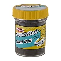 Berkley PowerBait Trout Bait, Hatchery Pellet, Fishing Dough Bait, Scent Dispersion Technology, Irresistible Scent and Flavor, Moldable and Easy to Use