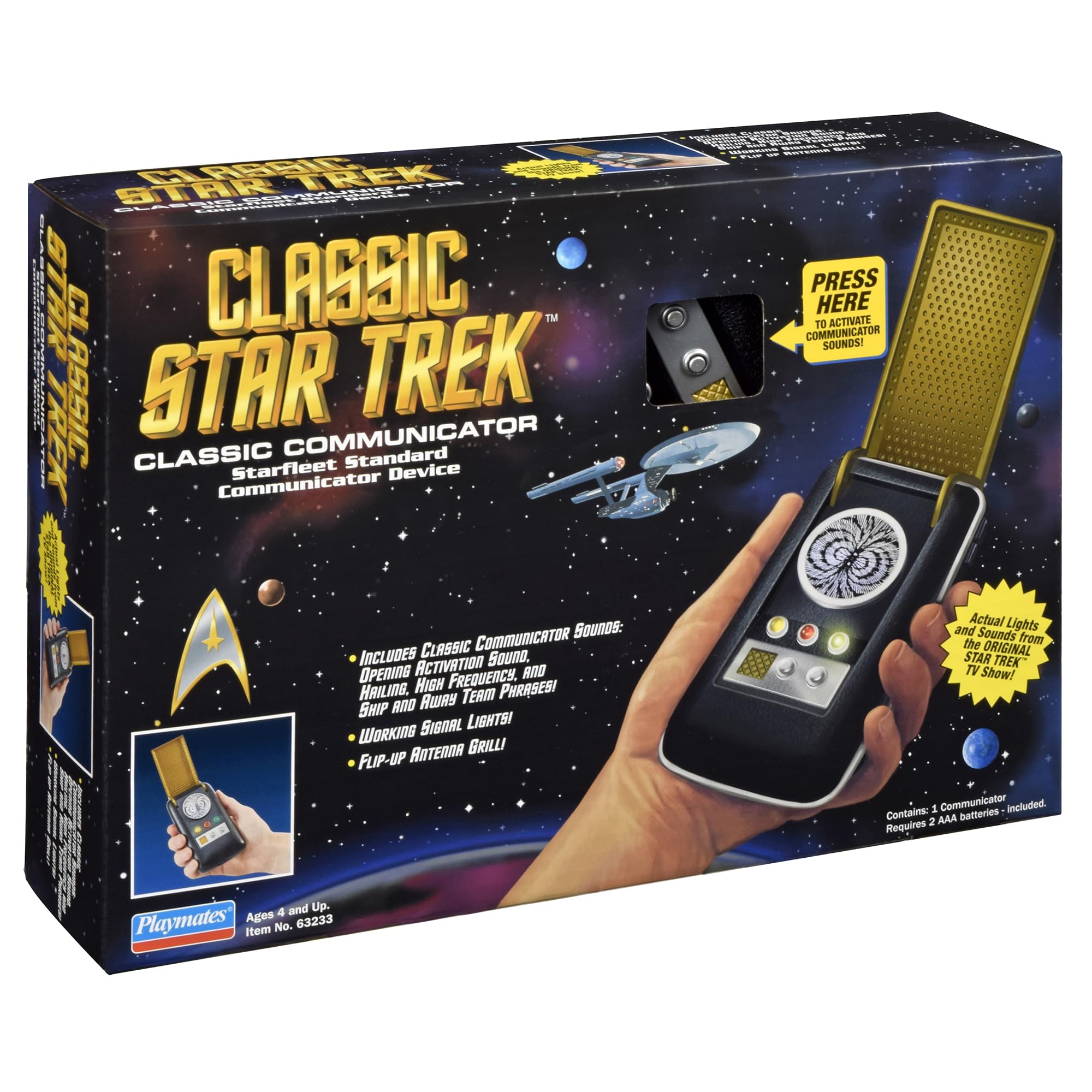 Playmates Star Trek Original Series Communicator