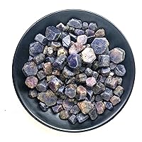 XN216 50g Natural Rough Blue Corundum Stones and Minerals Reiki Ruby Raw Gemstone Natural Stones and Minerals Natural