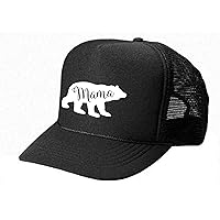 Womens Mama Bear Trucker HAT - Unisex Size Custom Design hat