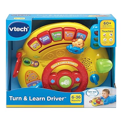 VTech Turn and Learn Driver, Yellow