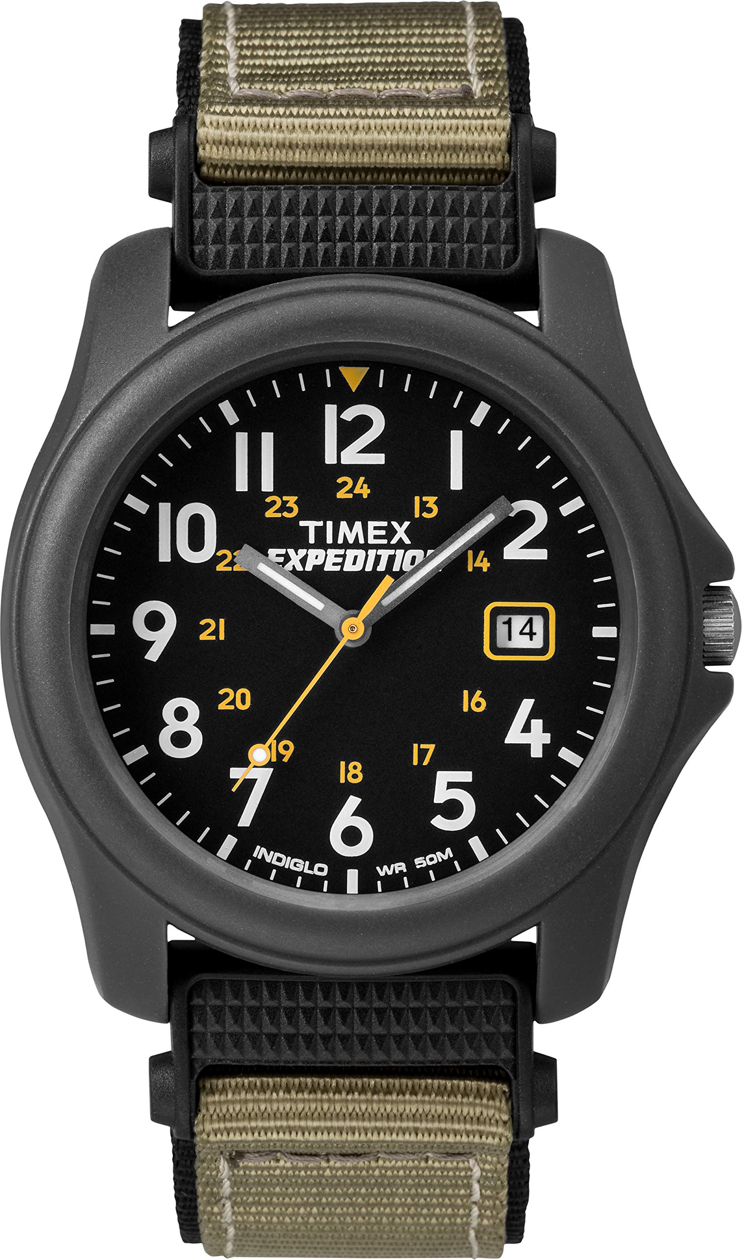 Mua Timex Expedition Men's Quartz Watch with Black Dial Analogue Display  and Black Nylon Strap - T42571 trên Amazon Đức chính hãng 2023 | Giaonhan247