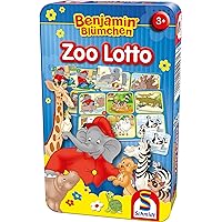 Spiele 51447 Benjamin Blümchen, Zoo Lotto, Travel Game
