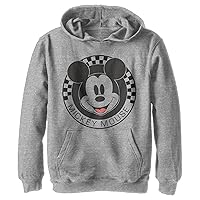 Disney Boys' Mickey Mouse Checkered Hoodie