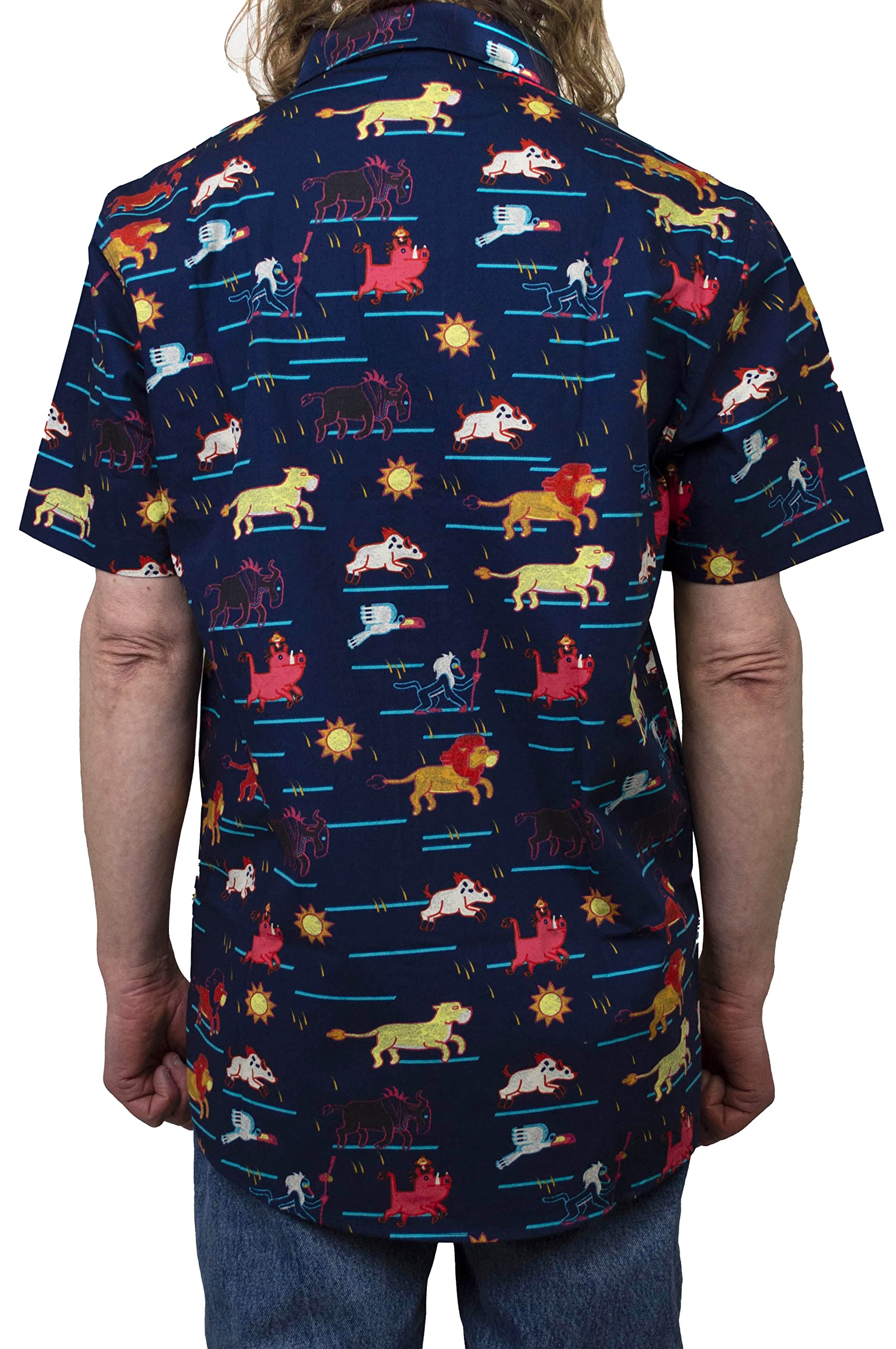 Disney Men's Lion King Button Down Shirt