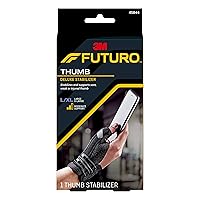 FUTURO Deluxe Thumb Stabilizer, Improves Stability, Moderate Stabilizing Support, Large/X-Large