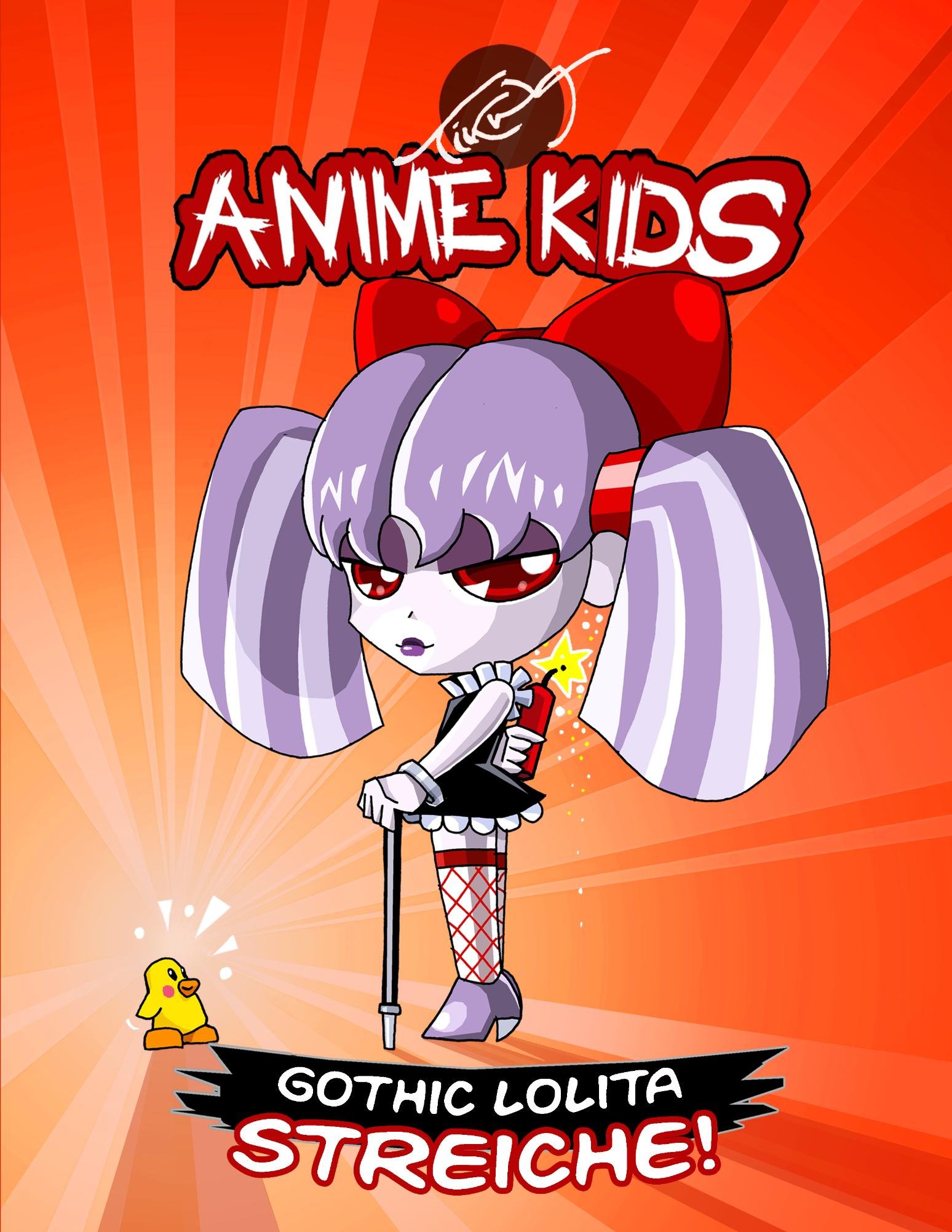 Anime Kids Gothic Lolita Streiche! (German Edition)