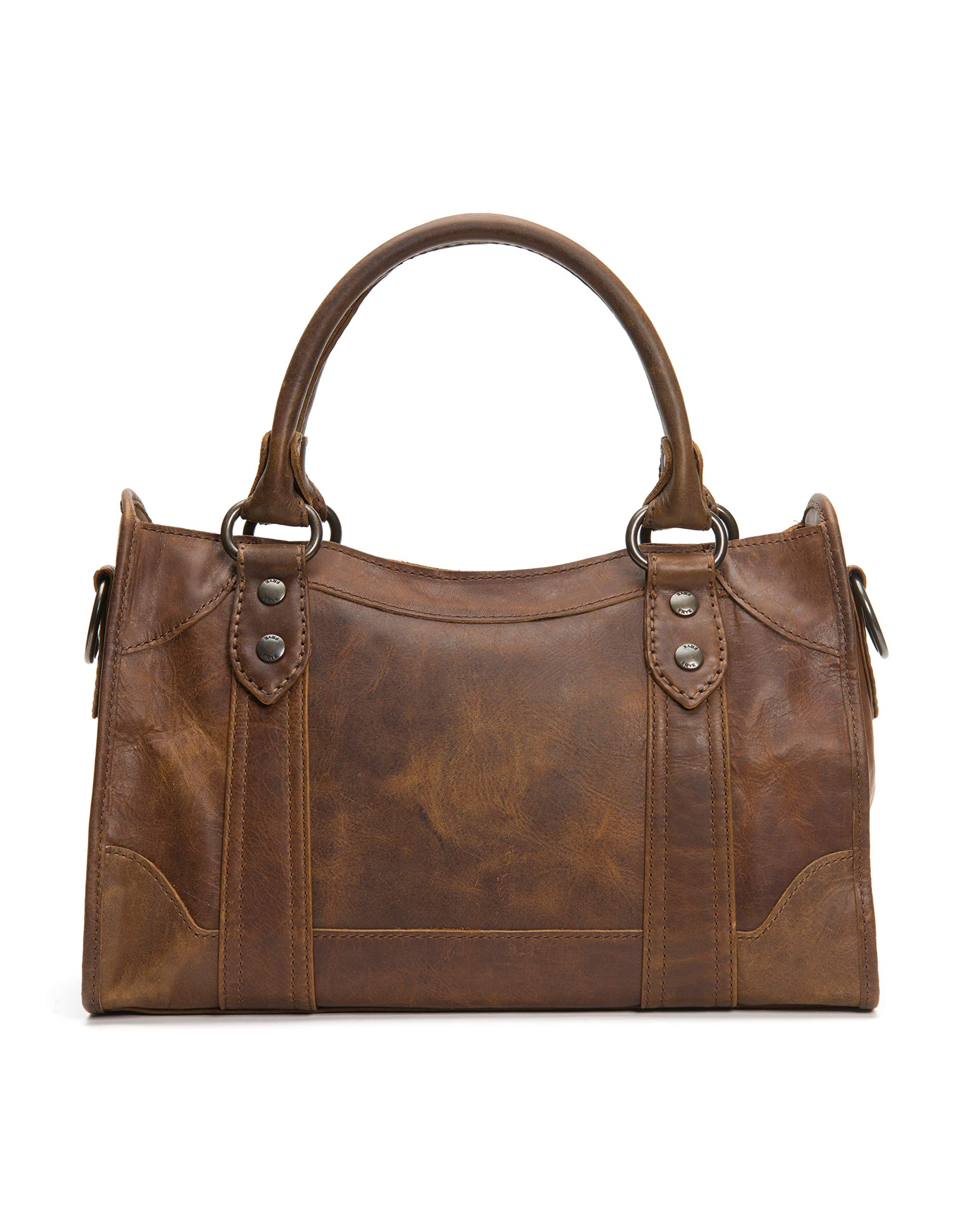 Frye Melissa Zip Satchel Leather Handbag