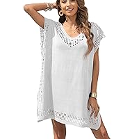 Hollow Out Swimsuit Coverup for Women, Womens Bathing Suit Beach Cover Up Swimwear Dress Gifts
