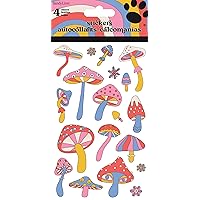 Mushrooms - Born to be Wild - Standard 4 Sheet Stickers
