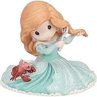 Disney Showcase You Fill My World Ariel And Sebastian The Little Mermaid Bisque Porcelain Figurine 182092