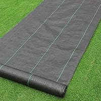 Petgrow Heavy Duty Weed Barrier Landscape Fabric for Outdoor Gardens, Non Woven Weed Blockr Fabric - Garden Landscaping Fabric Roll - Weed Control Fabric in Rolls(3FTx300FT)