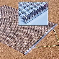 All Steel Drag Mat - 3'W x 4'L