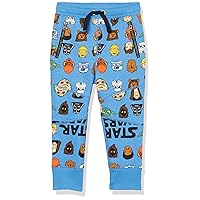 Amazon Essentials Disney | Marvel | Star Wars Boys and Toddlers' Zip-Pocket Fleece Jogger Pants (Previously Spotted Zebra)