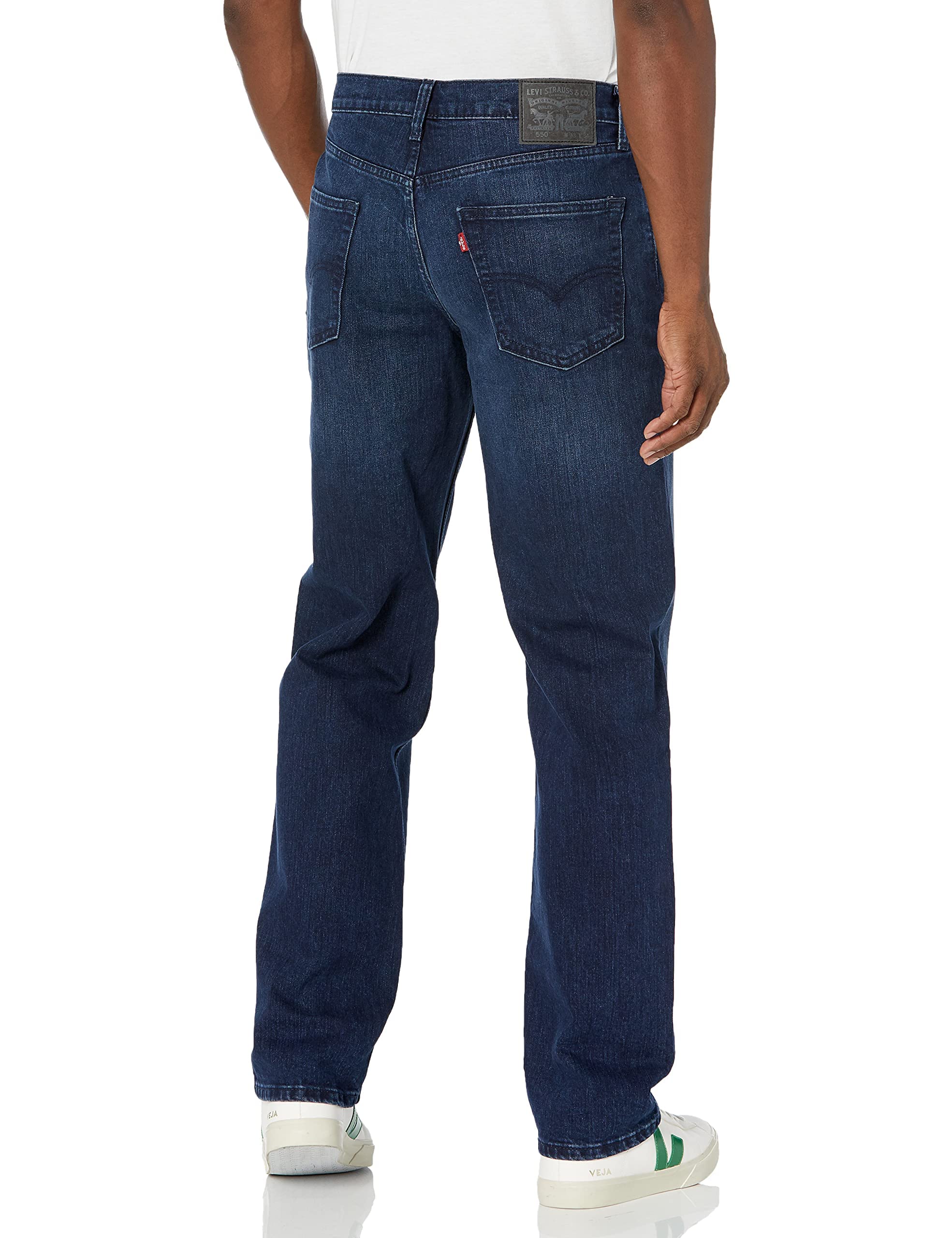 Levi's Men's 550 Relaxed Fit Jeans (Also Available in Big & Tall), The Twist-Stretch, 40W x 30L