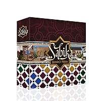 Sabika Board Game | Trade Route Building Strategy Game | Medieval Construction Game | Family Game for Adults and Teens | Ages 14+ | 1-4 Players | Average Playtime 60-120 Minutes | Made by Ludonova