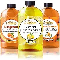Artizen Citrus Essential Oils Set - 1 Ounce 3 Pack (100% PURE) Sweet Orange, Lemon, and Tangerine