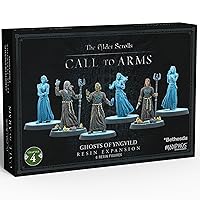 Modiphius: The Elder Scrolls Call to Arms - Ghosts of Yngvild - 6 Figure Resin Expansion, Chapter 4, Unpainted, 32mm RPG Miniatures w/ Scenic Bases