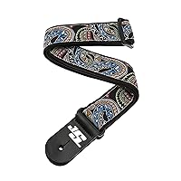 D'Addario Accessories Joe Satriani Guitar Strap - Guitar Accessories - Electric Guitar Strap, Acoustic Guitar Strap, Acoustic Electric Guitar Strap & Bass Guitar Strap - Snakes Mosaic