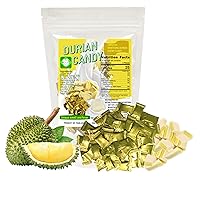 LUNGCHA DURIAN Toffee Flavors Fruit Candy, the product of Thailand 3.5 Oz (100 gram) (Durian)