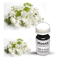 Mogra Absolute Essential Oil 100 Pure Mogra Absolute Undiluted Essential Oil Premium Quality (10 ML)