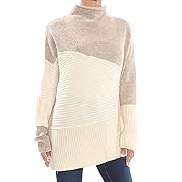 French Connection Women's Patchwork Multi Color Sweater