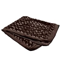 Furhaven Replacement Dog Bed Cover Ultra Plush Faux Fur & Suede Mattress, Machine Washable - Chocolate, Jumbo (X-Large)