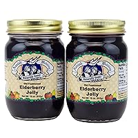 Amish Wedding Elderberry Jelly 18oz (Pack of 2)