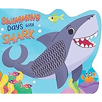 Little Hippo Books Swimming Days with Shark Children's Books Ages 1-3 | Touch and Feel Books for Toddlers 1-3 & Baby Books | Best Kids Books and Board ... Children's Books and Sensory Books