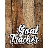Goat Tracker: Journal to Track and Take Care of Your Goats - Tracking for a Herd of up to 15 Goats, Health Records and Notes