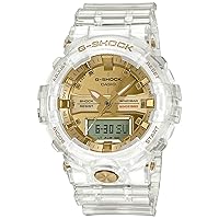 Casio G-Shock GA-835E-7AJR Glacier Gold 35th Anniversary Clear Skeleton Shock Resistant Watch (Japan Domestic Genuine Products)